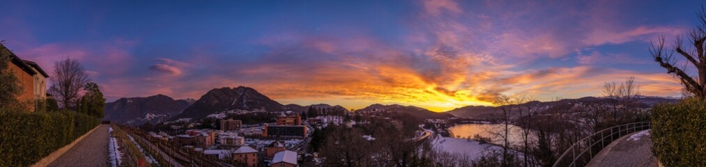 Tramonto Lago di Muzzano