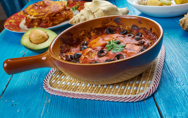 Mexican Red Chilaquiles
