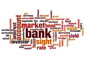 Business english Banking theme. 