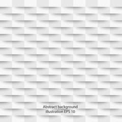 White and gray geometric  background with space for text. illustration eps10