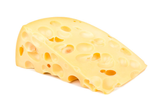 Cheese with holes