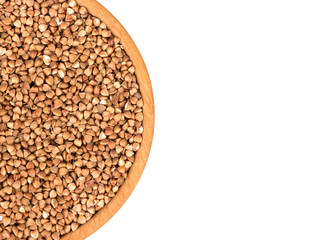 Buckwheat in a bowl