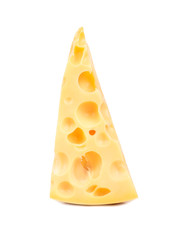 Cheese with holes