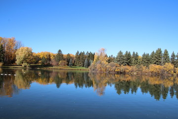 Beautiful Day On The Lake, William Hawrelak Park, Edmonton, Alberta