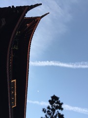 Roof of chinese temple