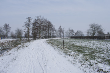 Snow on the pad