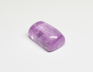 Kunzite cabochon cut gemstone 