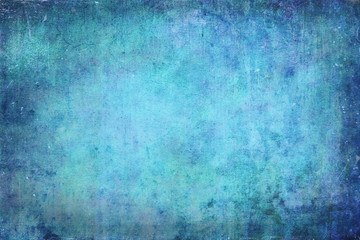 Fototapeta na wymiar Blue mottled, distressed background