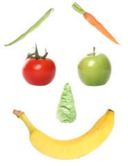 Lovely fruit and vegetables