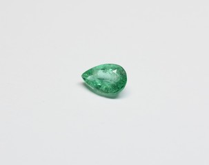 Emerald natural & facet cut gemstone