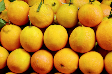 A lot of Oranges in market