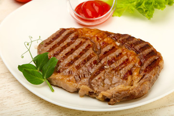 Rib eye steak