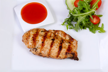 Grilled chicken breast