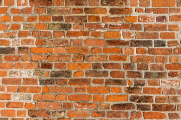 Old Brick wall Texture, background, red, retro, vintage