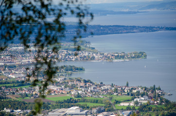 Another view from a hill down to the Bodensee