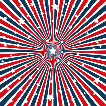 usa flag pattern background vector illustration design