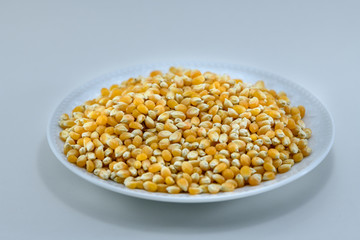 Bulk of corn grains