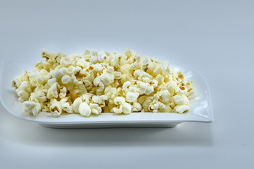 Corn grains in a plate