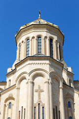 Obraz premium Holy Trinity Cathedral in Tbilisi