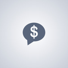 Message money icon
