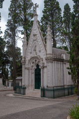 Fototapeta na wymiar Cemitério dos Prazeres Lissabon