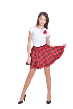 young girl heels