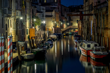 Fototapeta na wymiar Venezia, canale veneziano