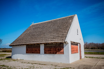 Obraz premium Cabane de Gardian en Camargue