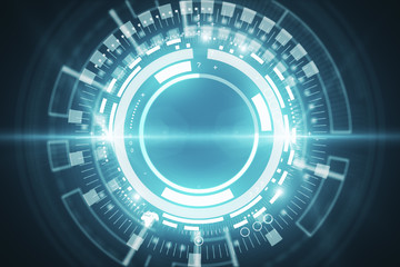 Creative digital button wallpaper