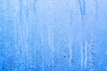Rain texture on a window