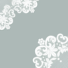 background with lace