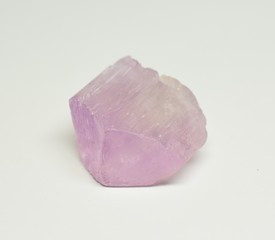 Kunzite natural rough gemstone crystal