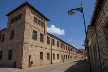 Fototapeta na wymiar Santa Cruz Monastic Hospice. Sahagún Lion. Spain
