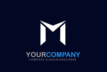 M  Letter Logo