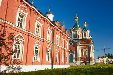 Fototapeta na wymiar Monastery of the Russian Orthodox Church