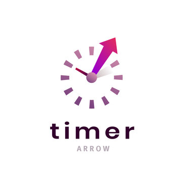 Timer sign icon. Creative stopwatch symbol. Clock, time company logo design, business concept.