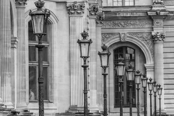 lampadaire louvre