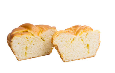 baked pastry isolated