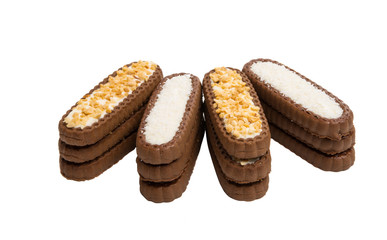nut cookie isolated