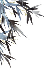 Background with leaves
