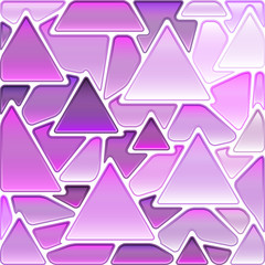 abstract vector stained-glass mosaic background
