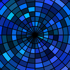Naklejka premium abstract vector stained-glass mosaic background
