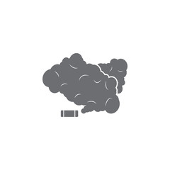 smoke grenade icon. Simple element illustration. smoke grenade symbol design template. Can be used for web and mobile