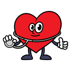 Cartoon Doctor Heart