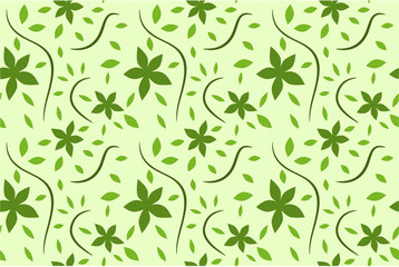 green jasmine pattern