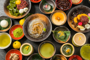 和スイーツ　traditional Japanese Sweet taste desert