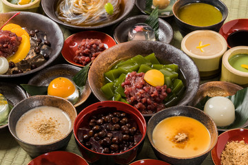 和スイーツ　traditional Japanese Sweet taste desert