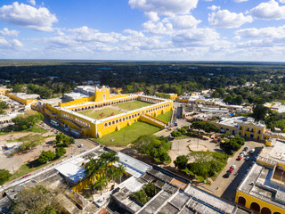 Izamal from the sky