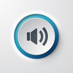 icône bouton Musique Volume