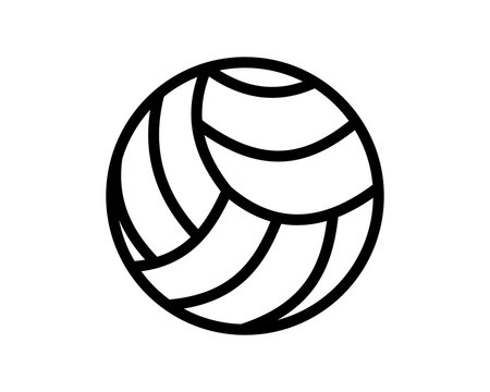 volley ball icon sport equipment tool utensil sportswear